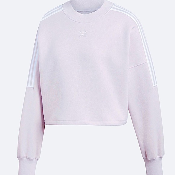 lilac adidas sweatshirt